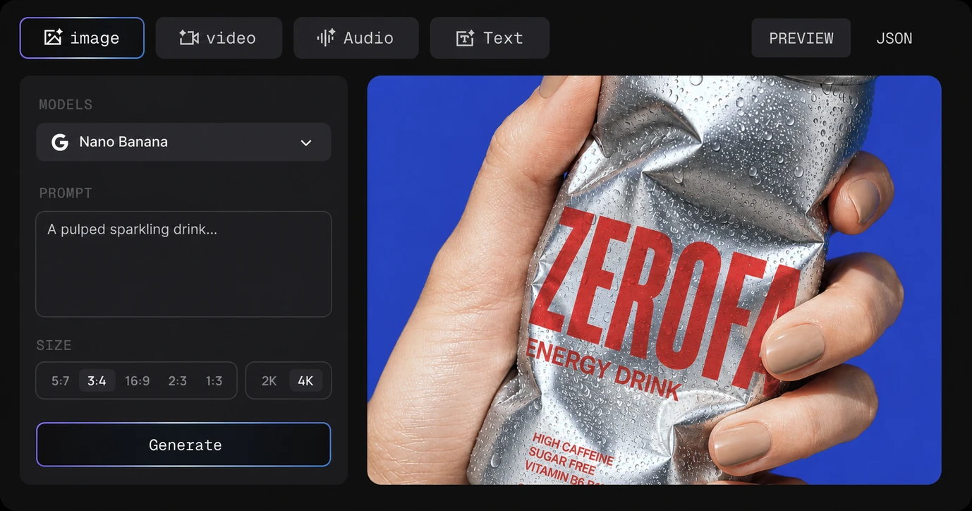 Create any content you can imagine